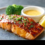 Grilled Glazed Salmon Fillet First Image