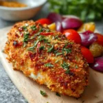 Crunchy Herb-Crusted Chicken Fillet First Image