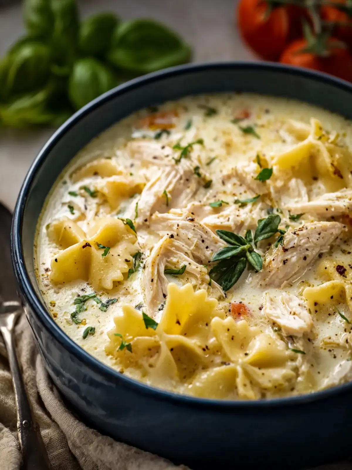 Creamy White Chicken Lasagna Soup Recipe for Cozy Nights First Image