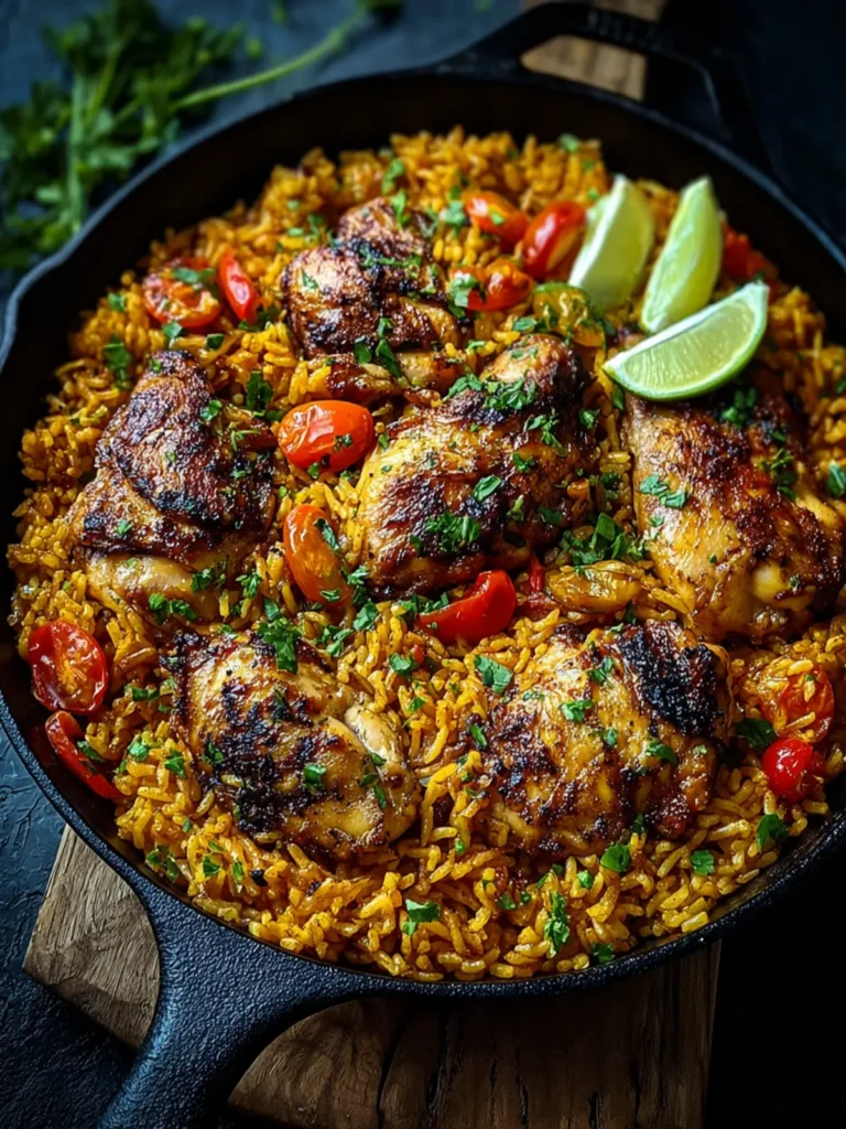 Caribbean Chicken and Rice: A One-Pot Paradise Awaits First Image
