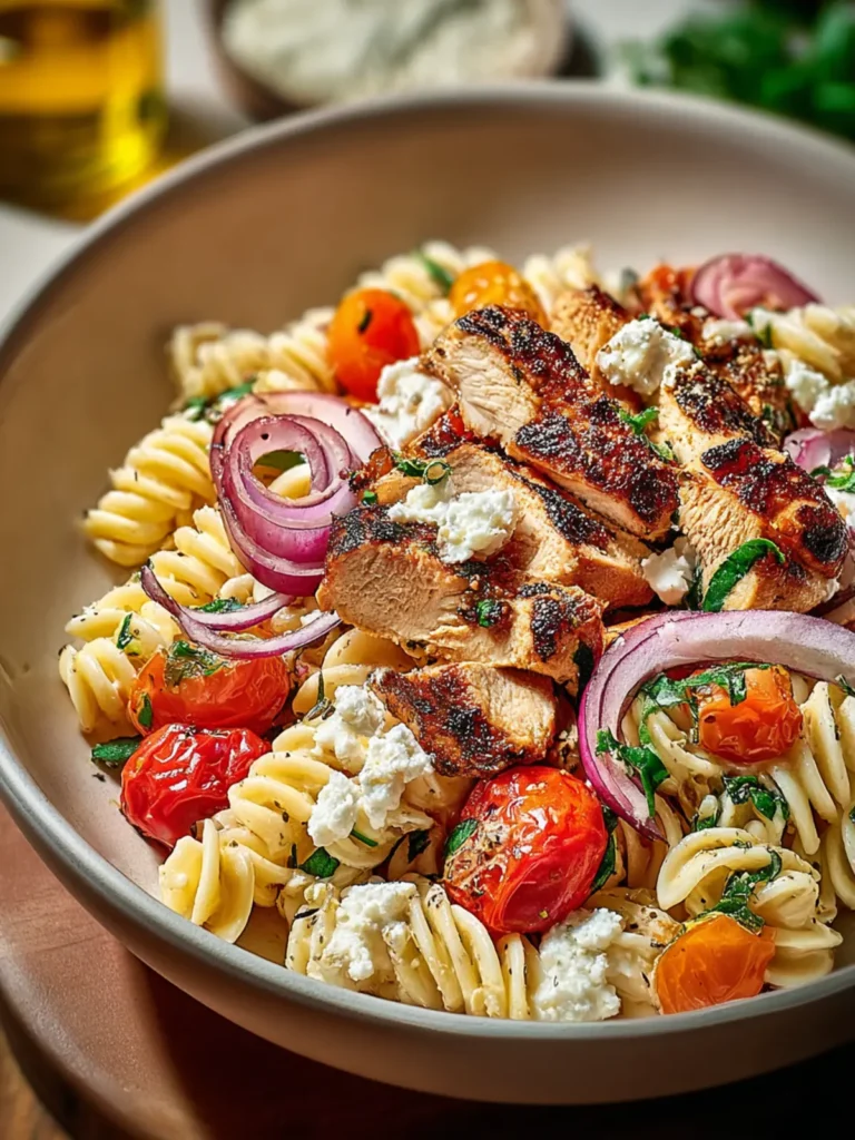 Irresistible Greek Chicken Gyro Pasta Recipe for Everyone First Image