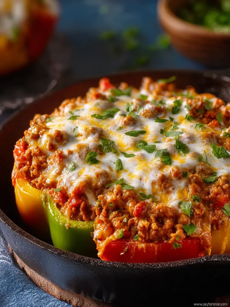 High Protein Unstuffed Peppers First Image