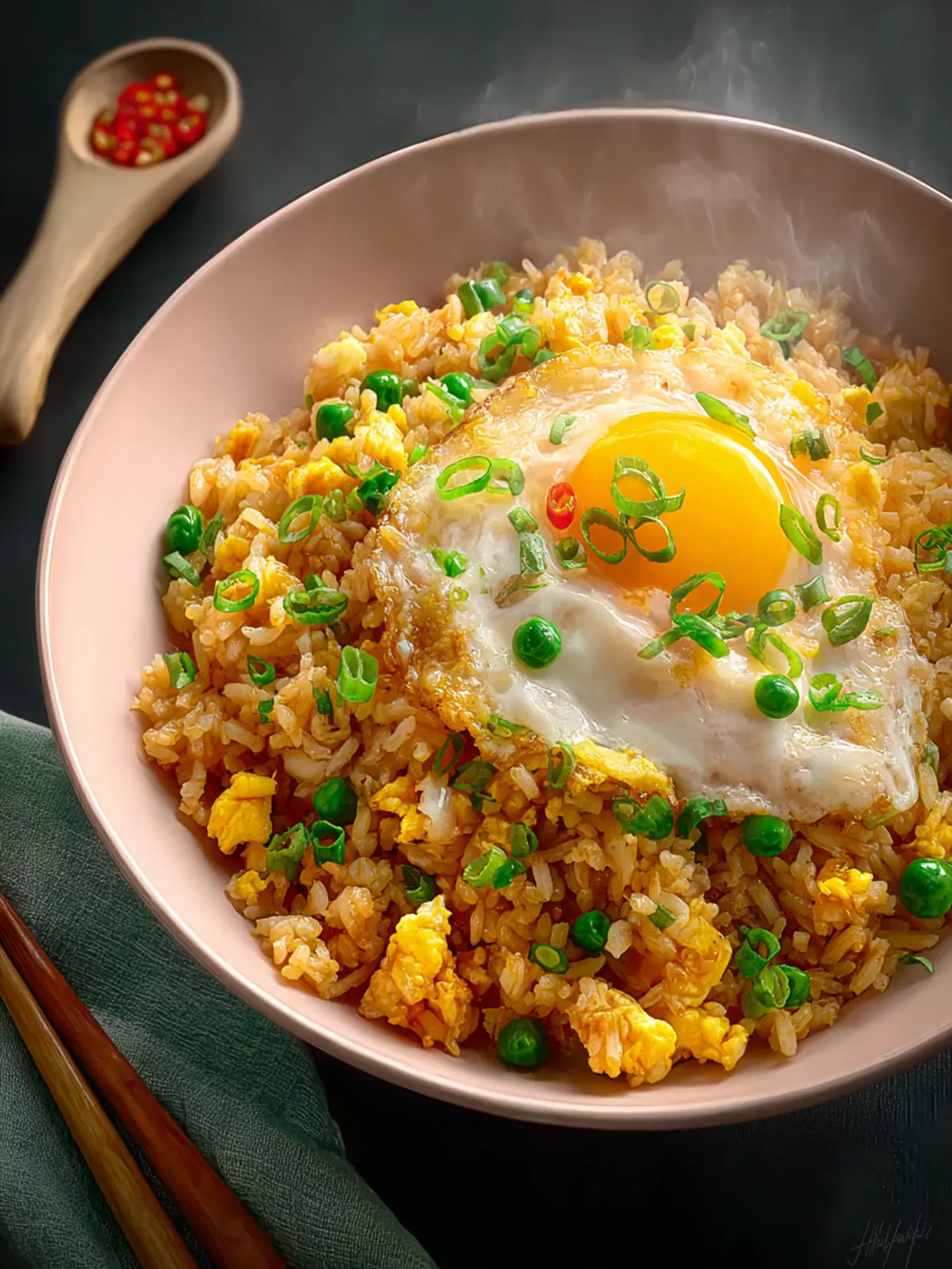 Irresistible Egg Fried Rice: A Flavorful Delight Recipe First Image
