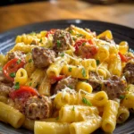 Irresistible Apple Gouda Sausage Pasta Recipe Delight First Image
