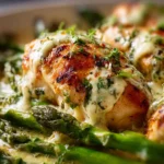 Creamy Baked Chicken and Asparagus First Image