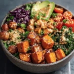 Miso Sweet Potato Power Bowl | Vegan Recipe First Image