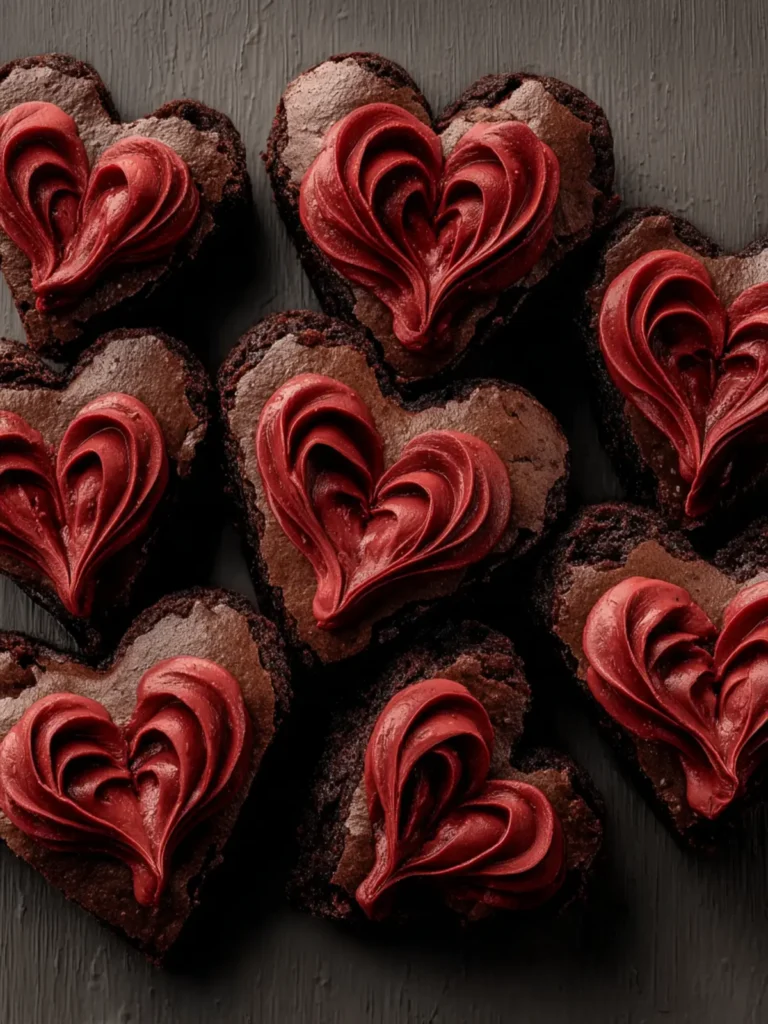 Valentine’s Day Heart-Shaped Brownies: 9 Easy Romantic Bites First Image
