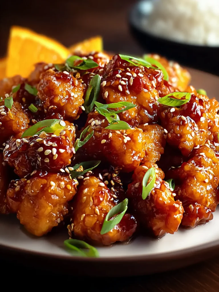 Sweet and Spicy Orange Chicken Recipe for a Flavorful Feast First Image