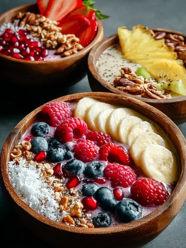 4 Irresistible Easy Smoothie Bowl Recipes for Breakfast First Image