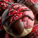 Indulge in Chocolate Covered Strawberry Cookies Delight First Image
