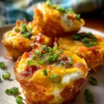 Irresistible Mini Breakfast Omelets with Tater Tot Crust First Image