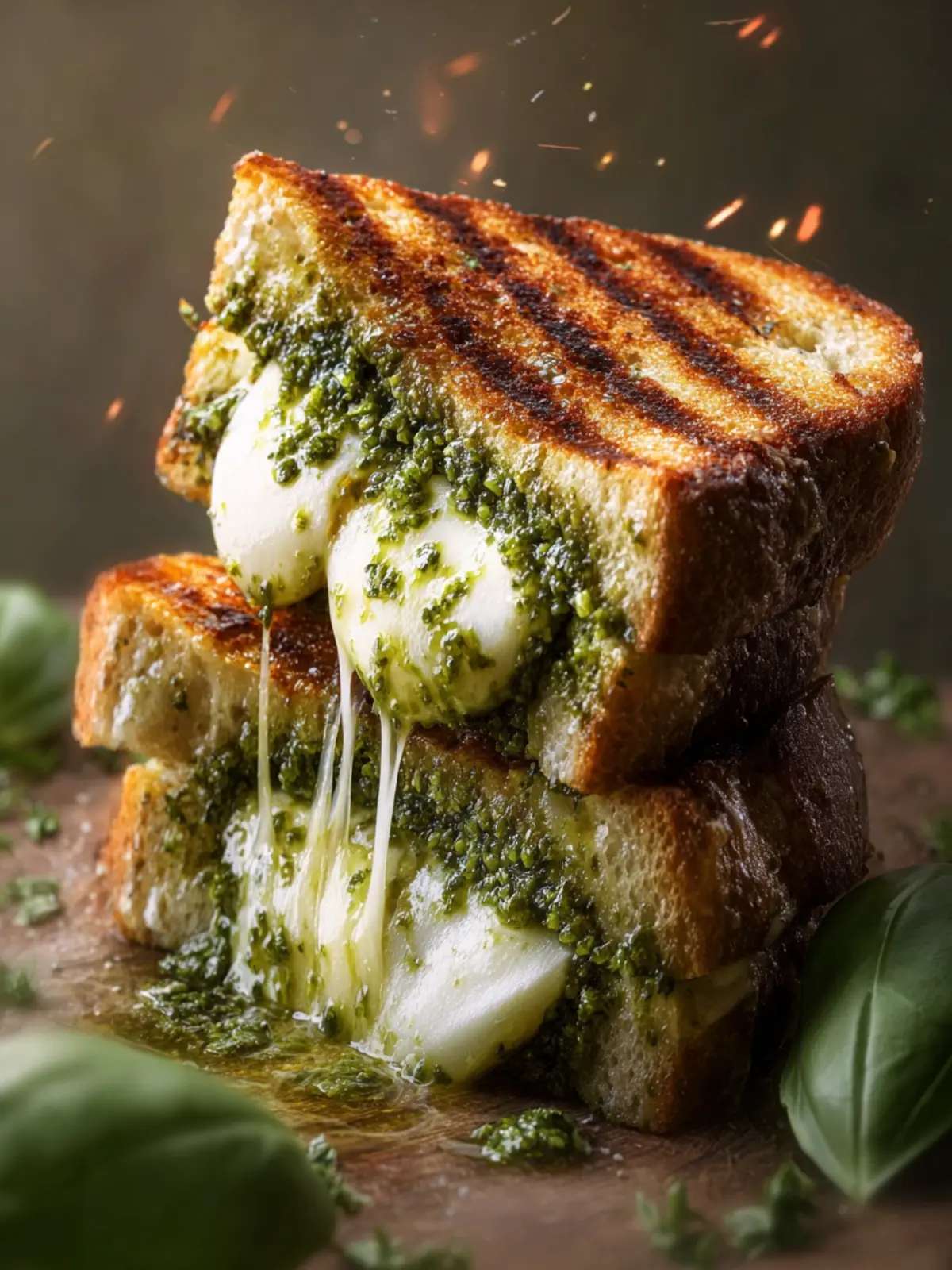 Irresistible Sourdough Pesto Grilled Cheese You’ll Crave First Image