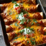 Better Than Takeout: Hearty Ground Turkey Black Bean Enchiladas First Image