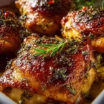 Baked Chicken Thighs First Image