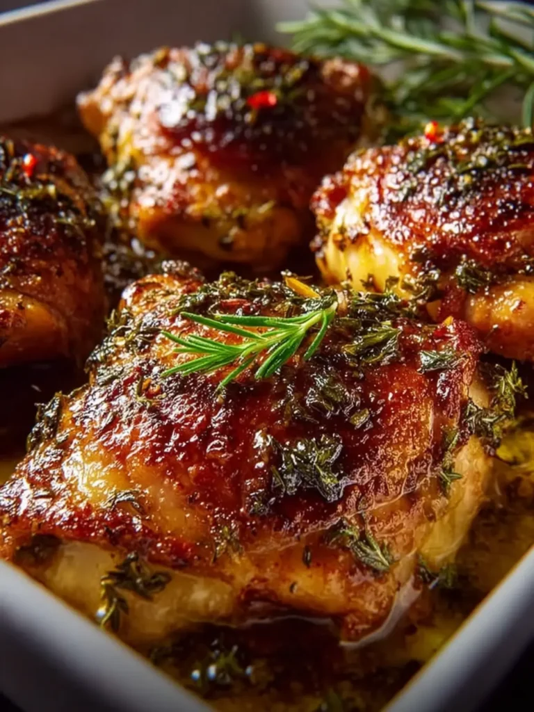 Baked Chicken Thighs First Image