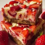 Strawberry White Chocolate Gooey Bars: 5 Irresistible Steps First Image