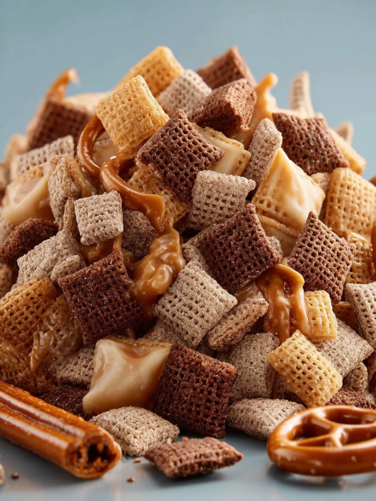 Caramel Churro Chex Mix First Image