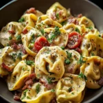 Irresistible Loaded Cajun Alfredo Tortellini Recipe First Image