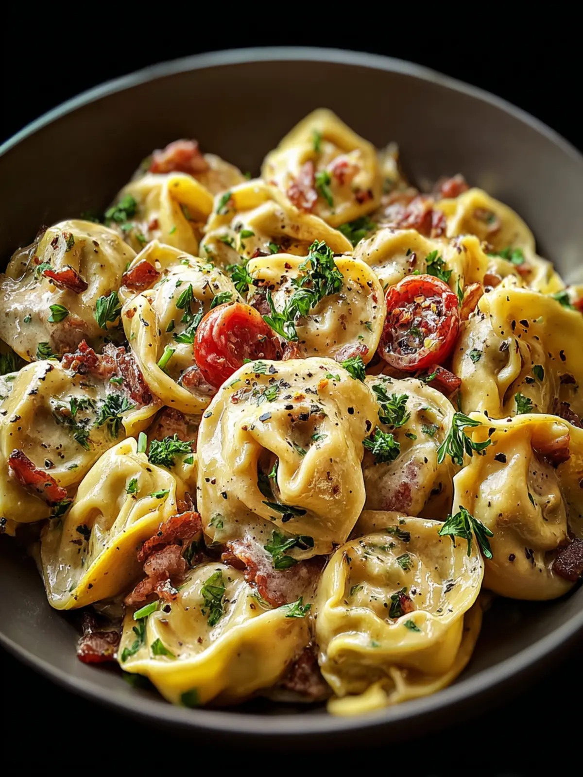 Irresistible Loaded Cajun Alfredo Tortellini Recipe First Image