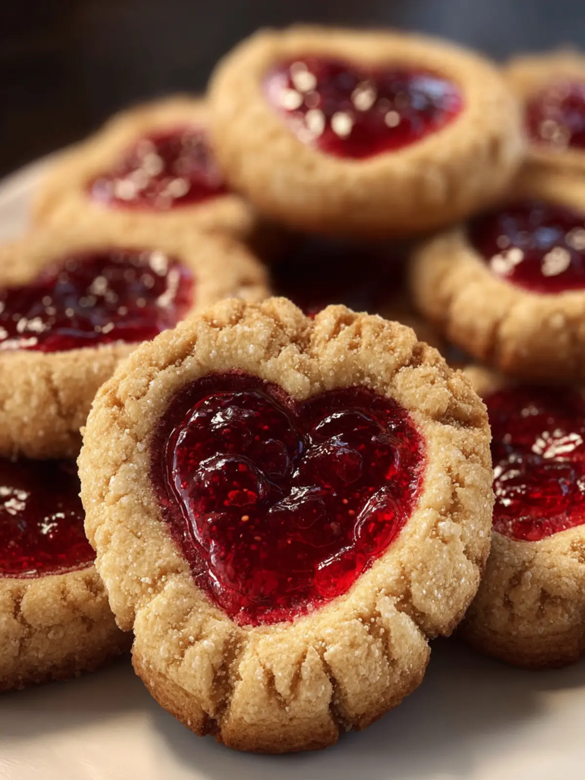 Heart Jam Thumbprint Cookies: 7 Sweet Delights to Love First Image