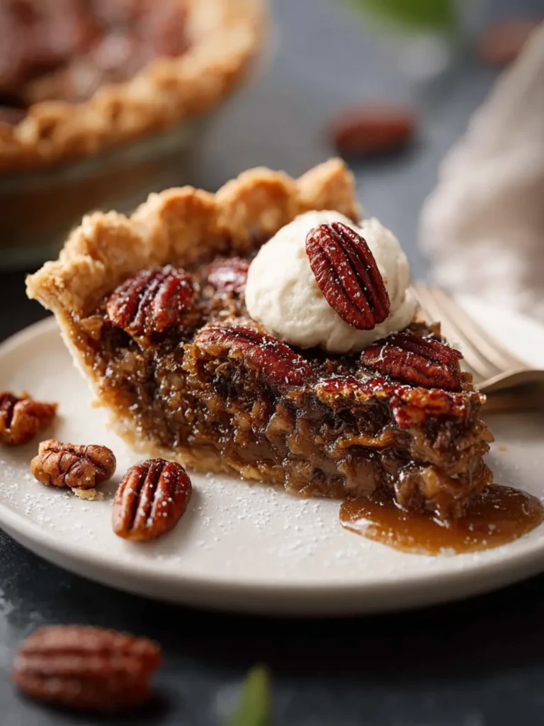 Easy Pecan Pie Without Corn Syrup First Image