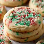 Christmas Sprinkle Sugar Cookies: 9 Simple Steps to Soft Centers First Image