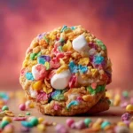 Fruity Pebble Marshmallow Cookie: Irresistible 8-Step Bakery Treat First Image
