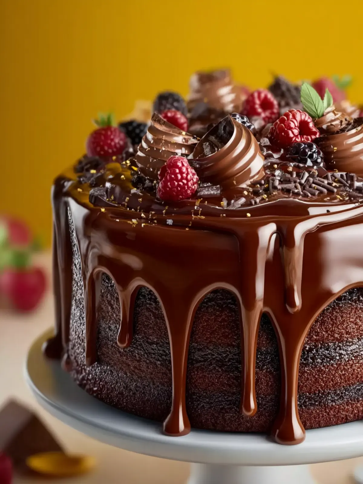 Ultimate Chocolate Ganache Cake First Image