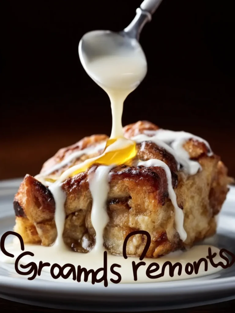 6-Ingredient Cinnamon Roll Bread Pudding with Vanilla Sauce: An Incredible Ultimate Recipe First Image