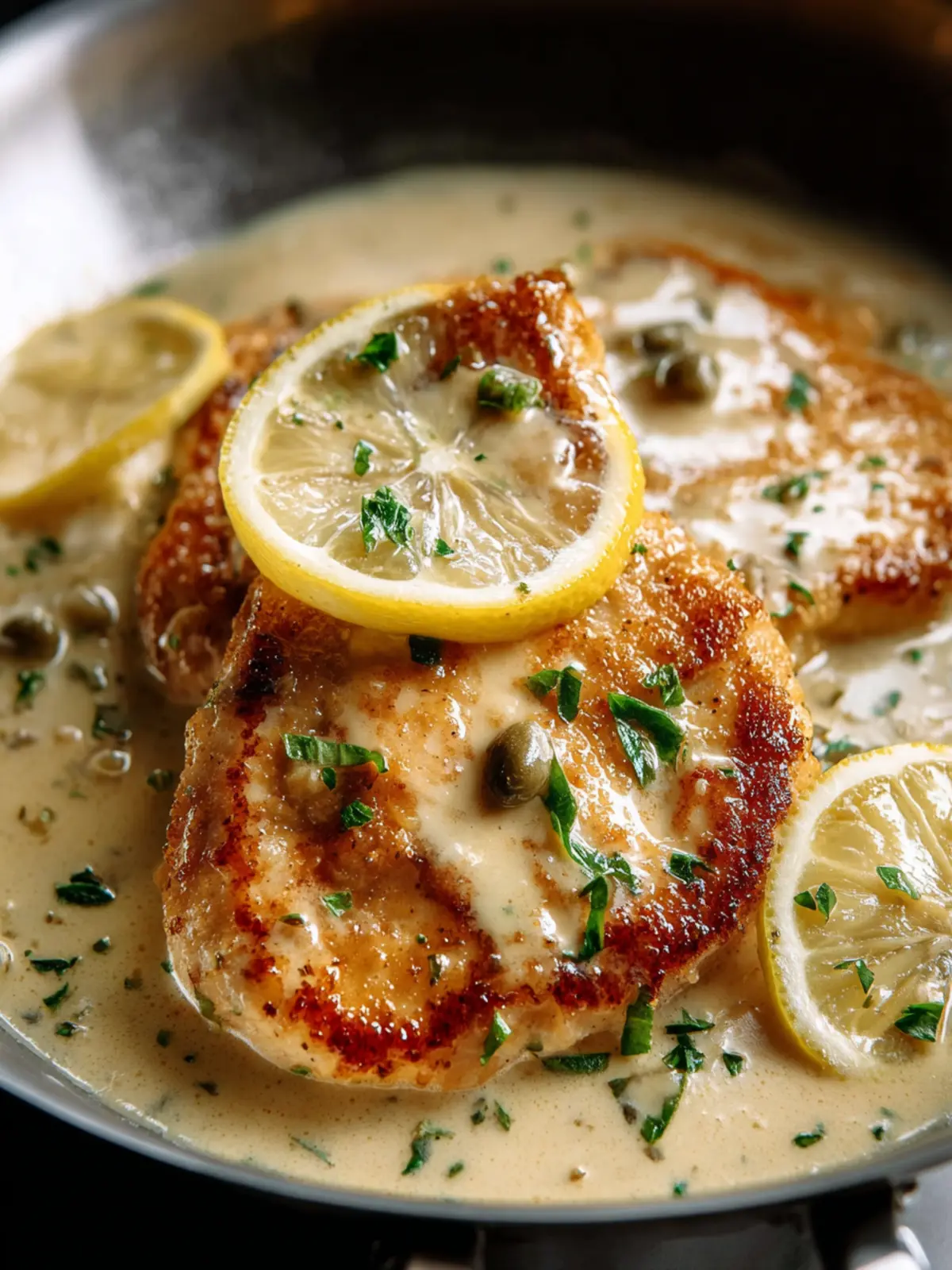 Creamy Lemon Chicken Piccata: A Tangy Delight Recipe First Image