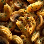 Cozy Mushroom Parmesan Pasta First Image