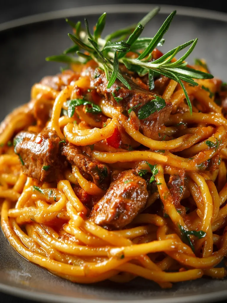 Irresistible Creamy Beef Pasta for Cozy Nights First Image