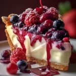 Velvety Vanilla Berry Cheesecake – Creamy & Elegant Dessert First Image