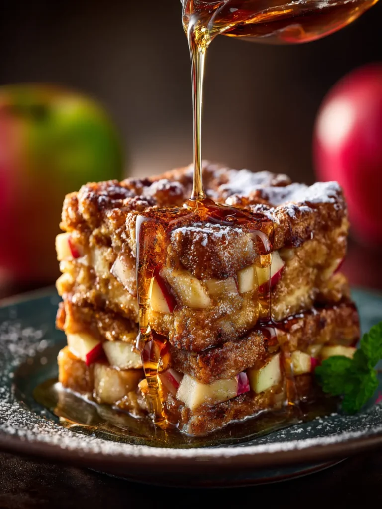 Apple Cinnamon French Toast Bake First Image