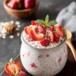 Irresistible Strawberry Overnight Oats Recipe for Busy Mornings First Image