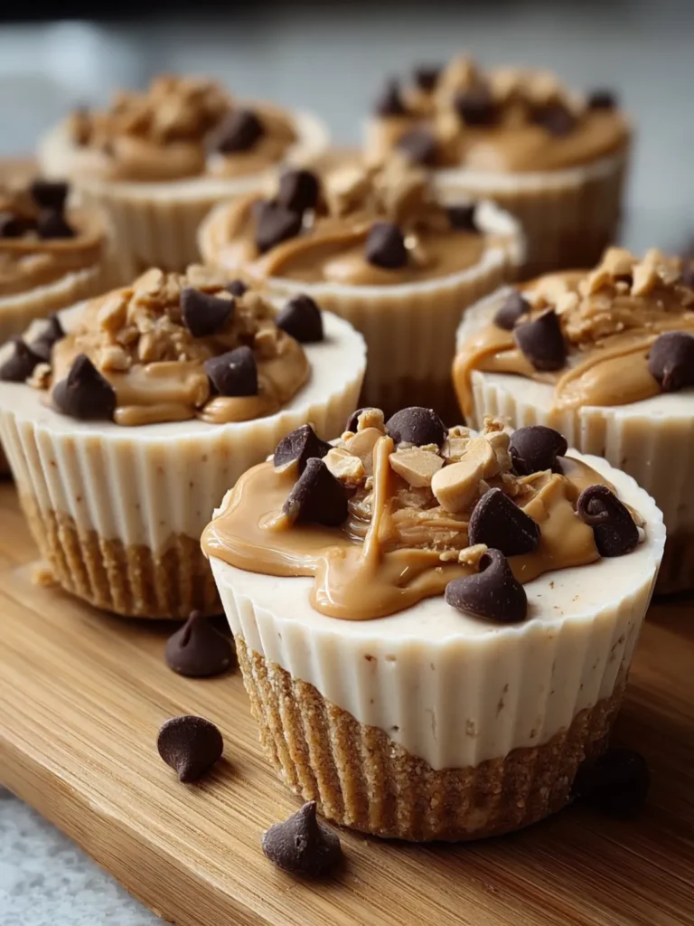 Peanut Butter Greek Yogurt Frozen Cups – Irresistible 5-Step Freezer Treat First Image