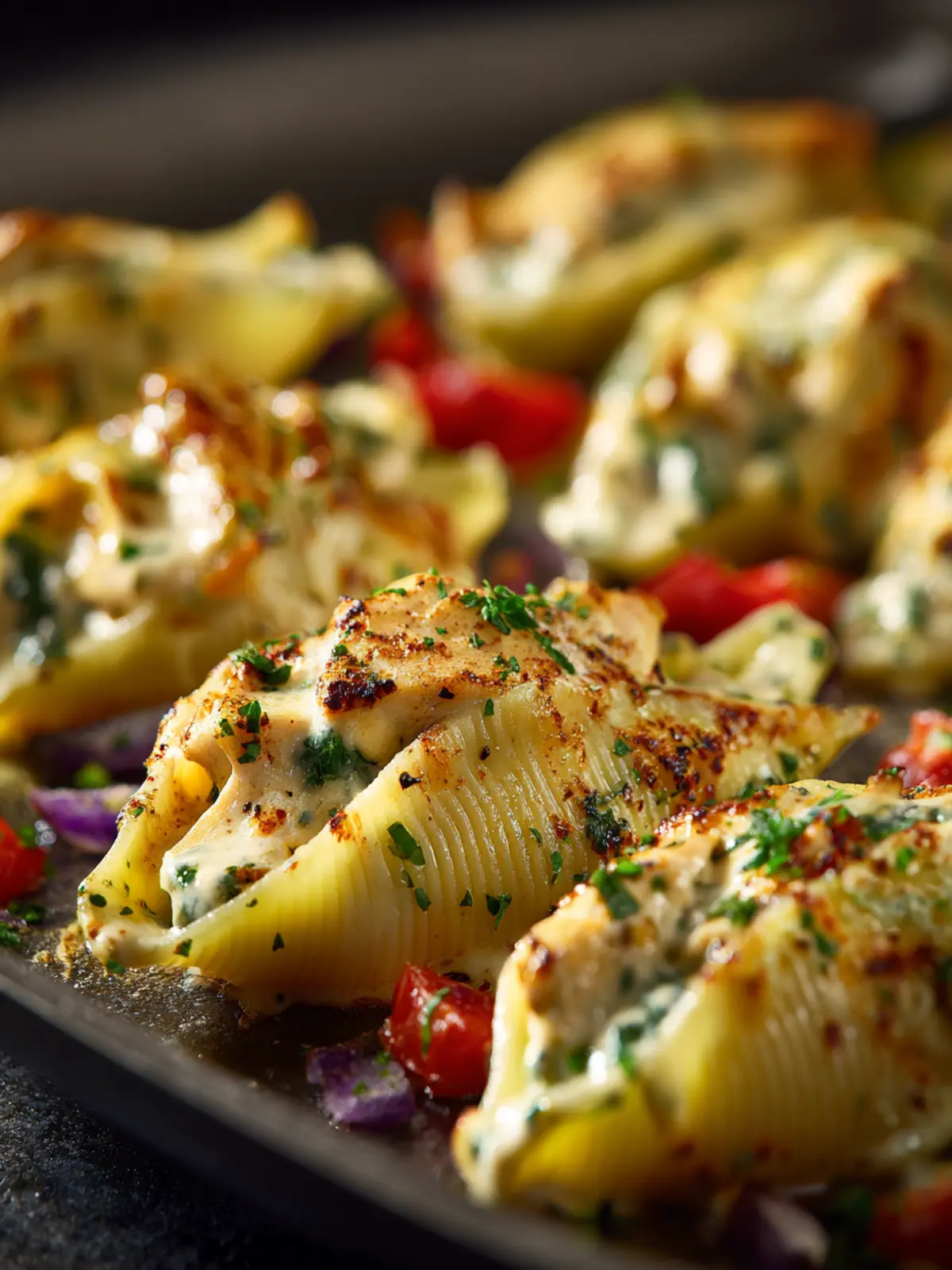 Irresistible Chicken Alfredo Stuffed Shells Recipe First Image