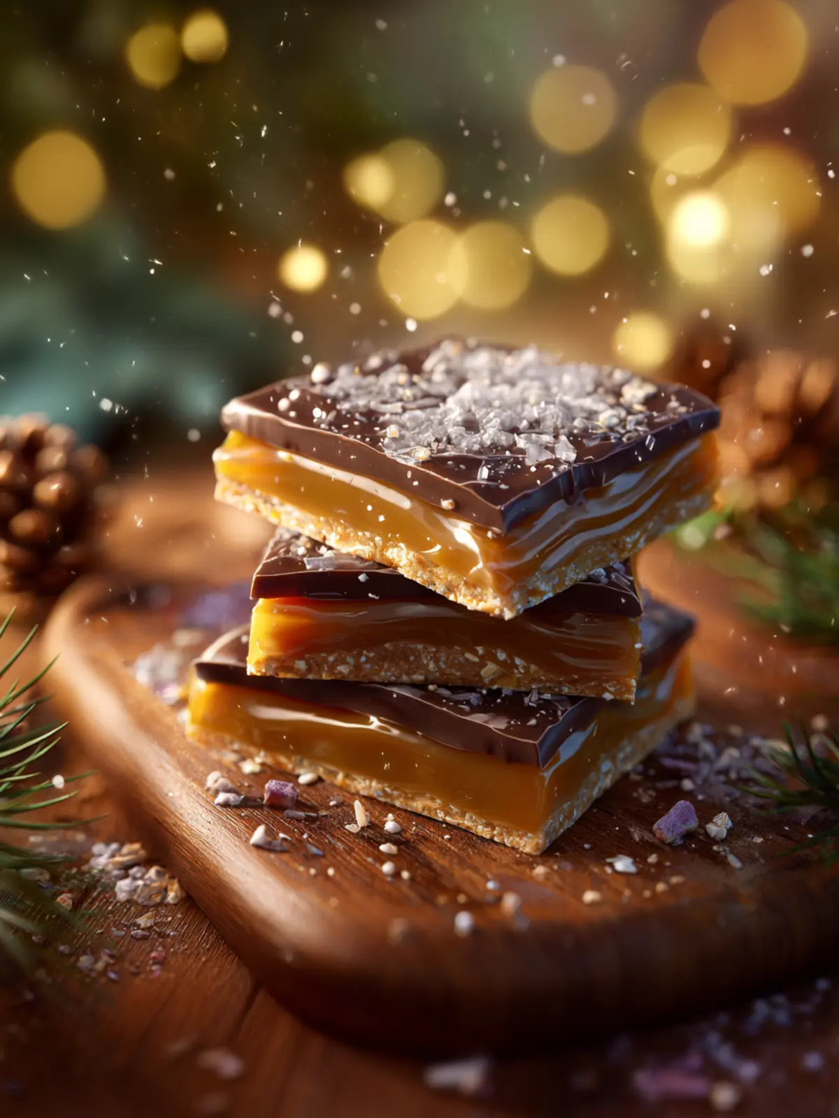 Homemade Christmas Toffee First Image