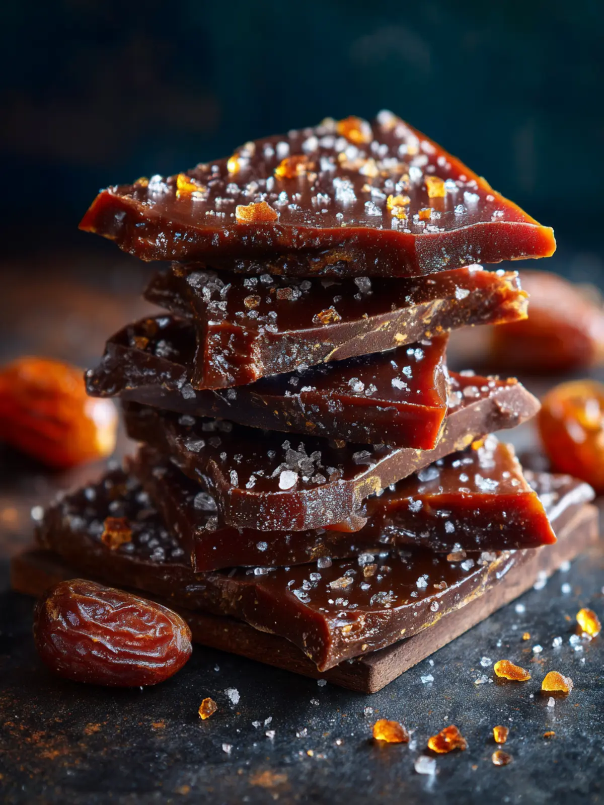 Delightful Easy Salted Date Bark Recipe in 10 Minutes First Image