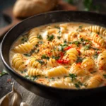 Creamy Parmesan Pasta Soup Recipe for Cozy Nights First Image