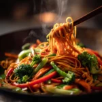 30-Minute Vegetable Lo Mein with Homemade Sauce First Image