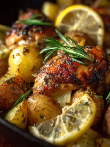 One-Pan Lemon Chicken and Potatoes First Image