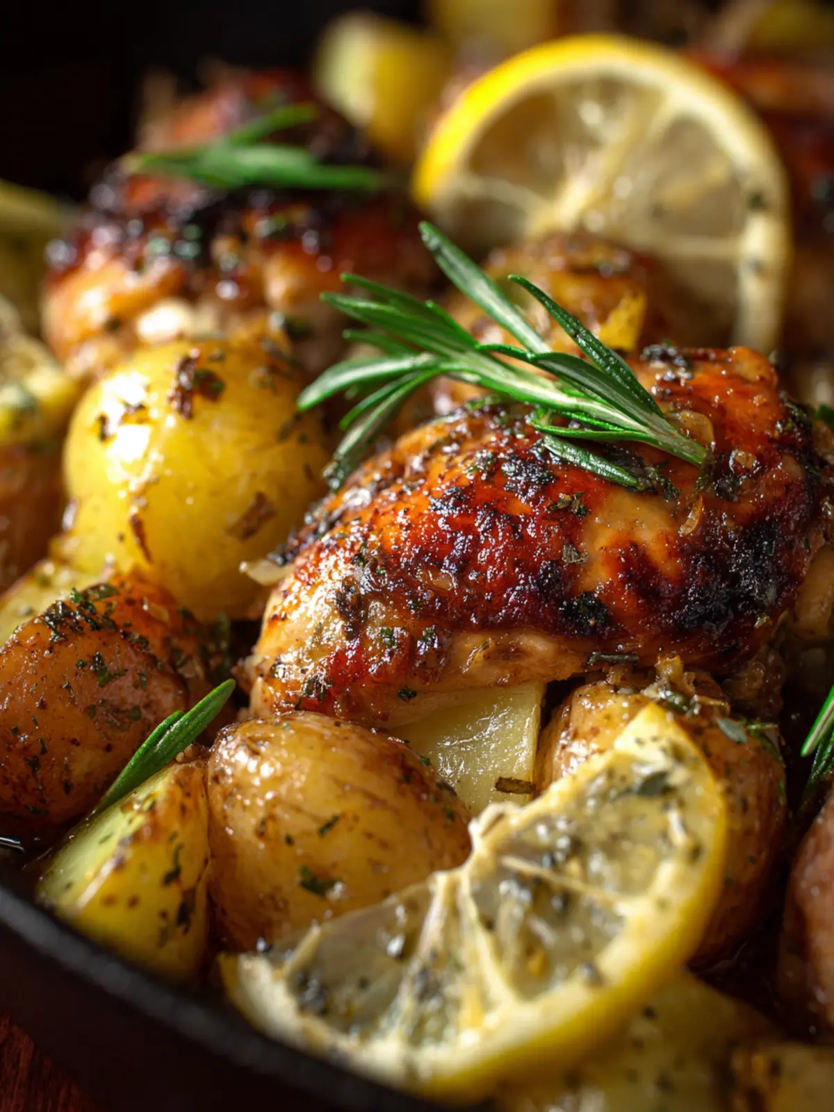 One-Pan Lemon Chicken and Potatoes First Image