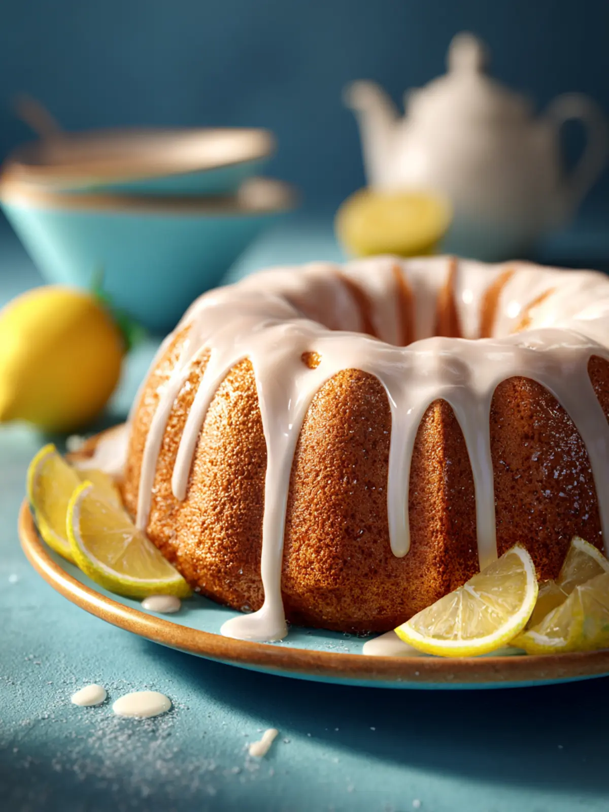 Lemon Bundt Cake First Image