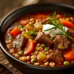 Beef Barley Soup First Image