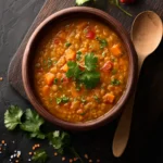 Slow Cooker Curry Lentil Soup First Image
