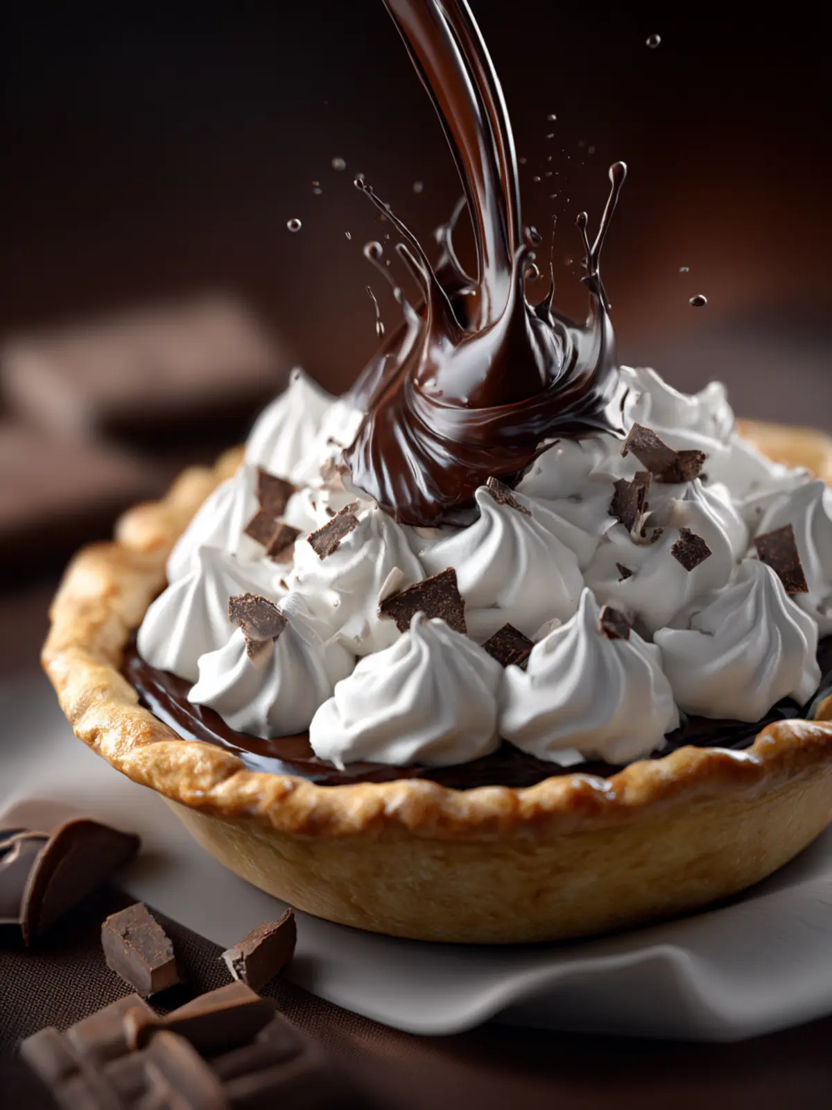 Chocolate Cream Pie First Image