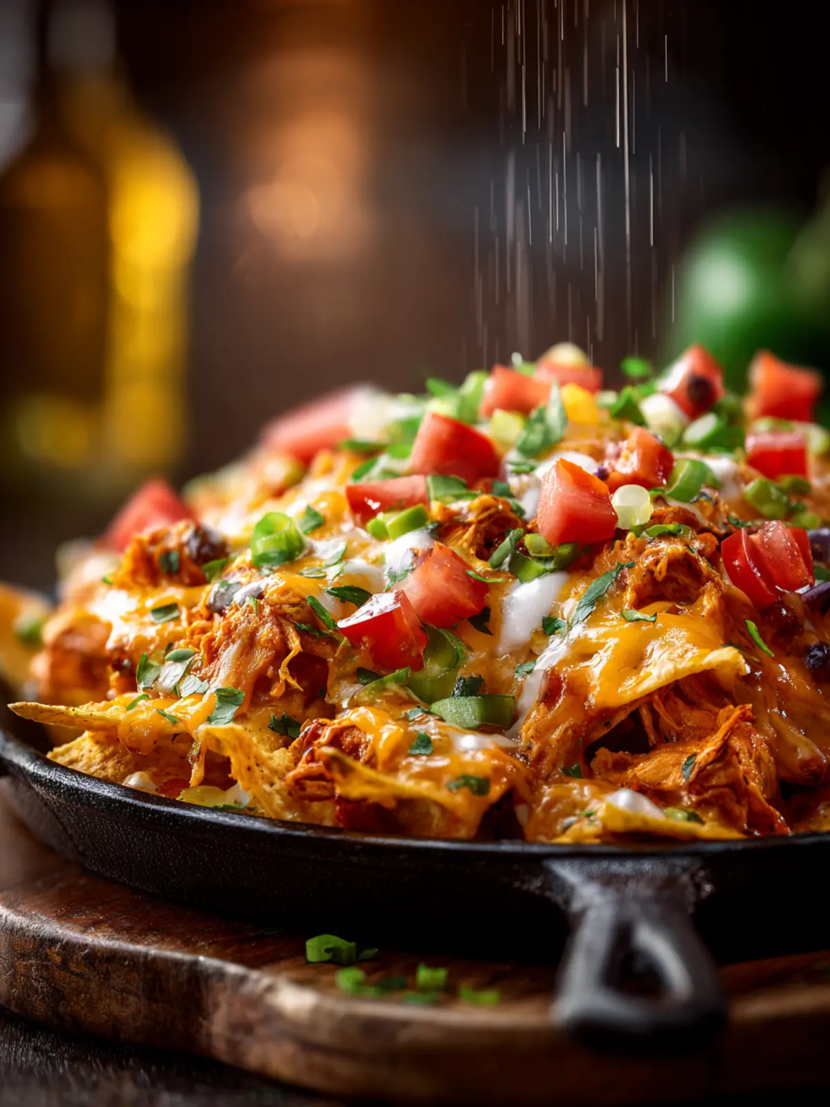 Loaded Chicken Enchilada Nachos First Image