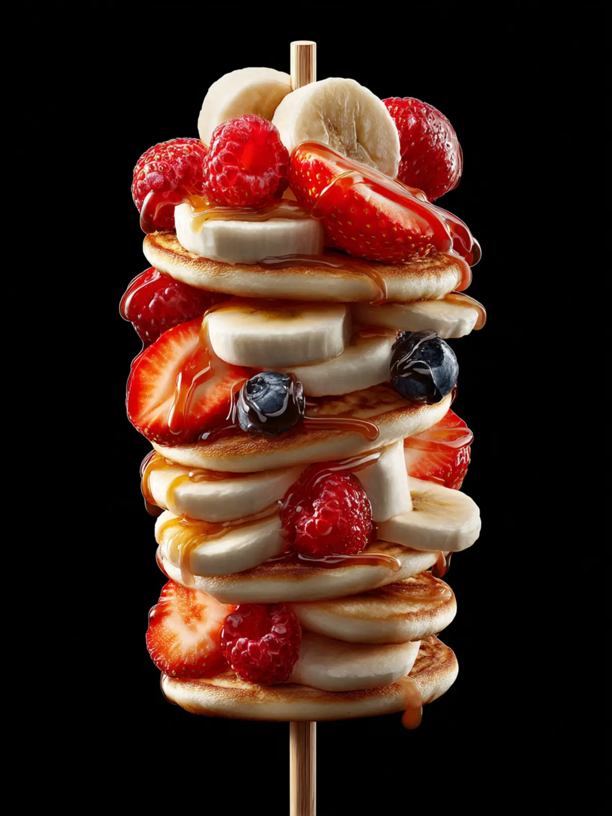 Pancake Skewers: Irresistibly Fun and Fluffy Breakfast Treats