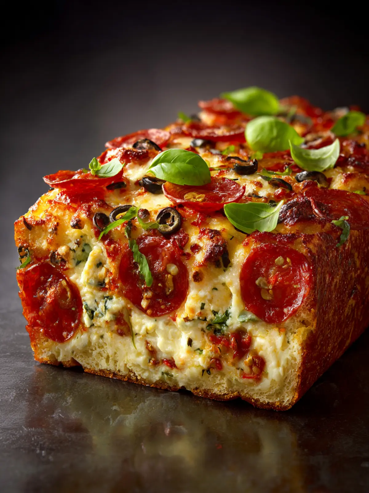 Pizza Style Cottage Cheese Bake First Image